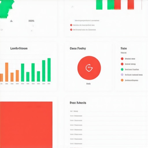 Screenshot of local SEO analytics dashboard with engagement metrics