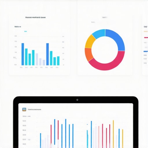 Local SEO Analytics Dashboard Screenshot of local SEO analytics and audit reports on a digital dashboard.
