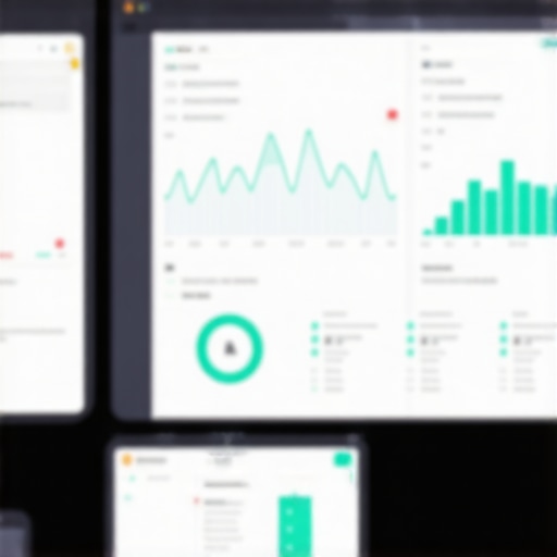 A person analyzing SEO data on a computer screen for local listings and rankings