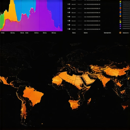 Screenshot of local SEO audit dashboard displaying map rankings and error reports