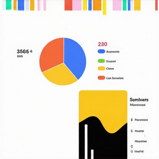 A professional SEO dashboard displaying local rankings, map analytics, and data charts