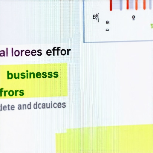 Person analyzing local business listings for inconsistencies.